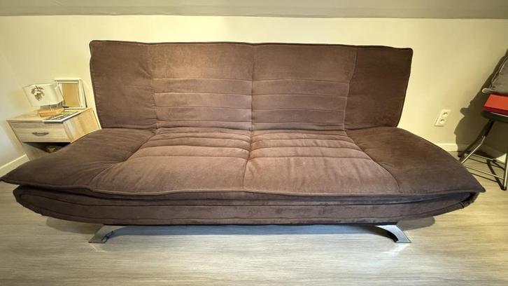 Slaapbank/slaapbank, Huis en Inrichting, Zetels | Zetels, Zo goed als nieuw, Rechte bank, Driepersoons, 150 tot 200 cm, 75 tot 100 cm