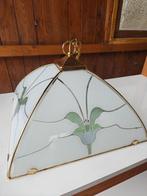 Retro glazen lampenkap, Huis en Inrichting, Ophalen, Gebruikt