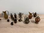 Lot miniatuur koperen / messing potjes en keteltjes, Ophalen of Verzenden, Koper