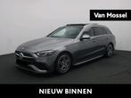 Mercedes-Benz C-Klasse 180 Break AMG LINE + PANORAMISCH DAK, Auto's, Mercedes-Benz, Automaat, Zwart, 4 cilinders, 5 deurs