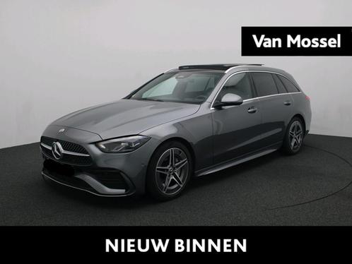 Mercedes-Benz C-Klasse 180 Break AMG LINE + PANORAMISCH DAK, Auto's, Mercedes-Benz, Bedrijf, Te koop, C-Klasse, Bluetooth, Centrale vergrendeling