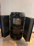 Stereo toren met tv in de vorm van een cilinder / blikje., Audio, Tv en Foto, Stereoketens, Ophalen, Gebruikt, Cd-speler, Overige merken