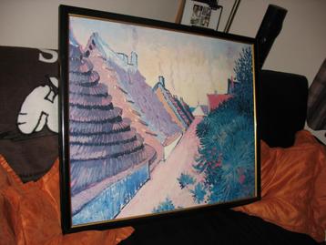 Zeer mooie, ingelijste reproductie. beschikbaar voor biedingen