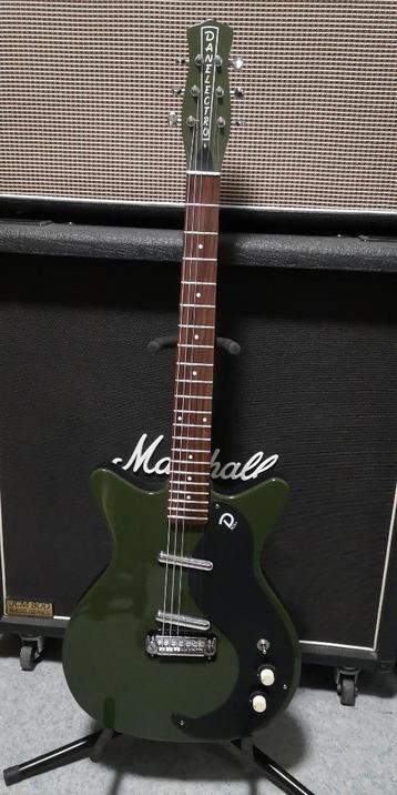 Danelectro Blackout 59 Envy Green als nieuw beschikbaar voor biedingen