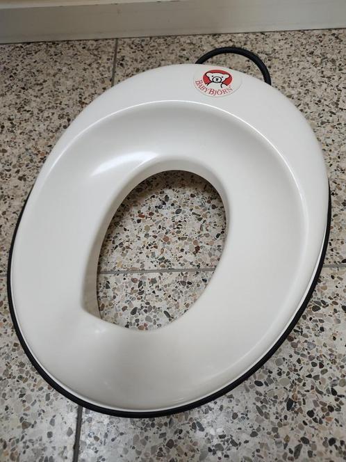 BabyBjörn toilettrainer "toiletpotje" wit / zwart, Kinderen en Baby's, Badjes en Verzorging, Zo goed als nieuw, Overige typen