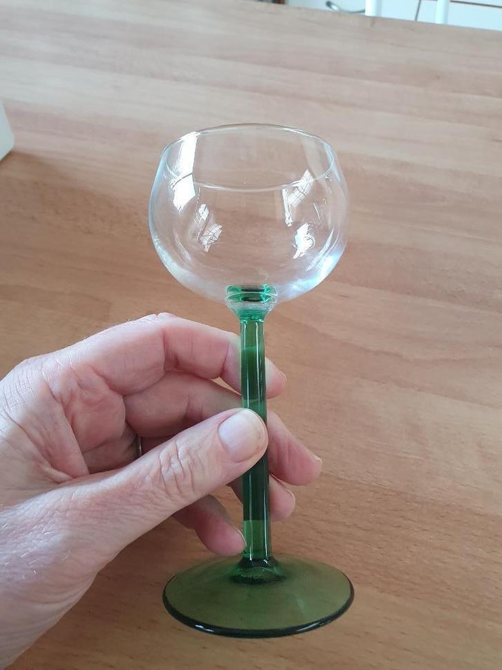 WIJNGLAS UIT DE ELZAS, Verzamelen, Glas en Drinkglazen, Zo goed als nieuw, Overige typen, Ophalen of Verzenden