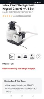 Intex Krystal Clear zandfilterpomp, Tuin en Terras, Ophalen, Nieuw