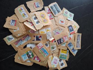 Partij gebruikte postzegels. beschikbaar voor biedingen