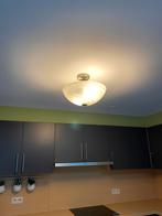 Plafondlamp, Huis en Inrichting, Ophalen, Gebruikt, Glas