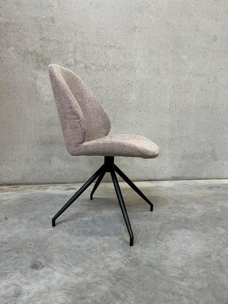 Set van 6 nieuwe draaistoelen, Huis en Inrichting, Stoelen, Nieuw, Stof, Ophalen