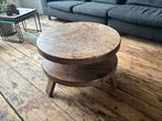 Antieke Houten Salontafel, Huis en Inrichting, Tafels | Salontafels, Ophalen, Zo goed als nieuw