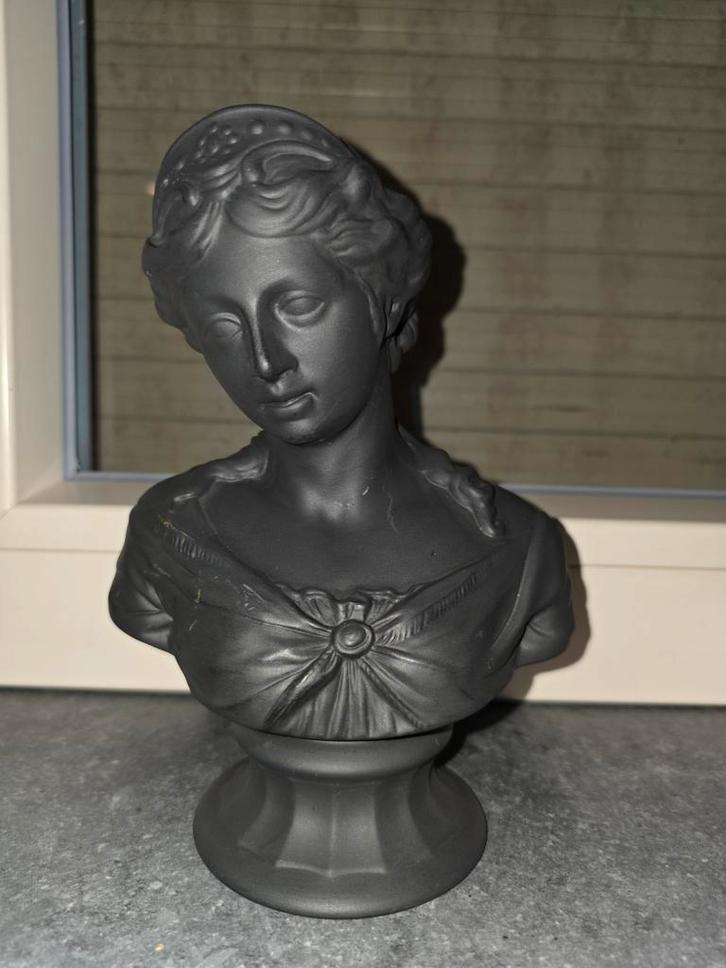 Wedgwood - Buste Venus - Black Basalt Library Collection, Antiek en Kunst, Kunst | Beelden en Houtsnijwerken, Ophalen of Verzenden