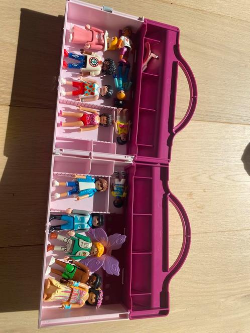 Set minifiguurtjes playmobil, Kinderen en Baby's, Speelgoed | Overig, Zo goed als nieuw, Jongen of Meisje, Ophalen
