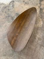 Ethnicraft design salontafel – massief eik – organische vorm, Huis en Inrichting, Ophalen, Zo goed als nieuw