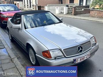 Mercedes-Benz SL500 | 1990 | Route 66 Auctions, Achat, Entreprise, Boîte manuelle, Autre carrosserie