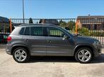 VW TIGUAN R LINE 1.4TSI 71 000KM 2014 PRÊTE À IMMATRICULÉ, Auto's, Euro 5, Beige, Parkeercamera, Leder