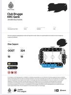 Tickets Club Brugge - Genk voor 24/04/2024, Tickets & Billets, Sport | Football, Deux personnes, Cartes en vrac, Avril