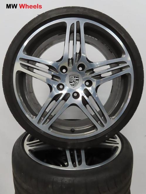 Originele Porsche 19 inch velgen 911 997 Turbo zomerbanden, Auto-onderdelen, Banden en Velgen, Banden en Velgen, Zomerbanden, 19 inch