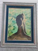 huile sur panneau signe marcel delmotte, Antiquités & Art, Art | Peinture | Classique, Enlèvement ou Envoi