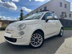 Fiat 500 Lounge 1.2 benzine 2015 106dkm PERFECTE staat!, Auto's, Fiat, Voorwielaandrijving, Stof, 4 cilinders, Wit
