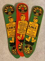 MERK PAGINA VINTAGE RECLAME BOOKMARK: ASSIMIL, Zo goed als nieuw