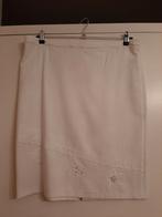 The Linnen Collection witte rok, The Linnen Collection, Wit, Maat 42/44 (L), Ophalen of Verzenden