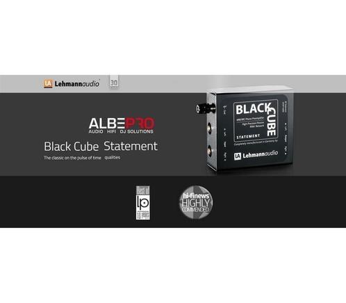 Lehmannaudio Black Cube Statement Phono Voorversterker, Audio, Tv en Foto, Platenspelers, Nieuw, Ophalen of Verzenden