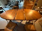 À vendre table en chêne  et 6 chaises style Louis Philippe, Huis en Inrichting, Kasten | Buffetkasten, Ophalen, Zo goed als nieuw