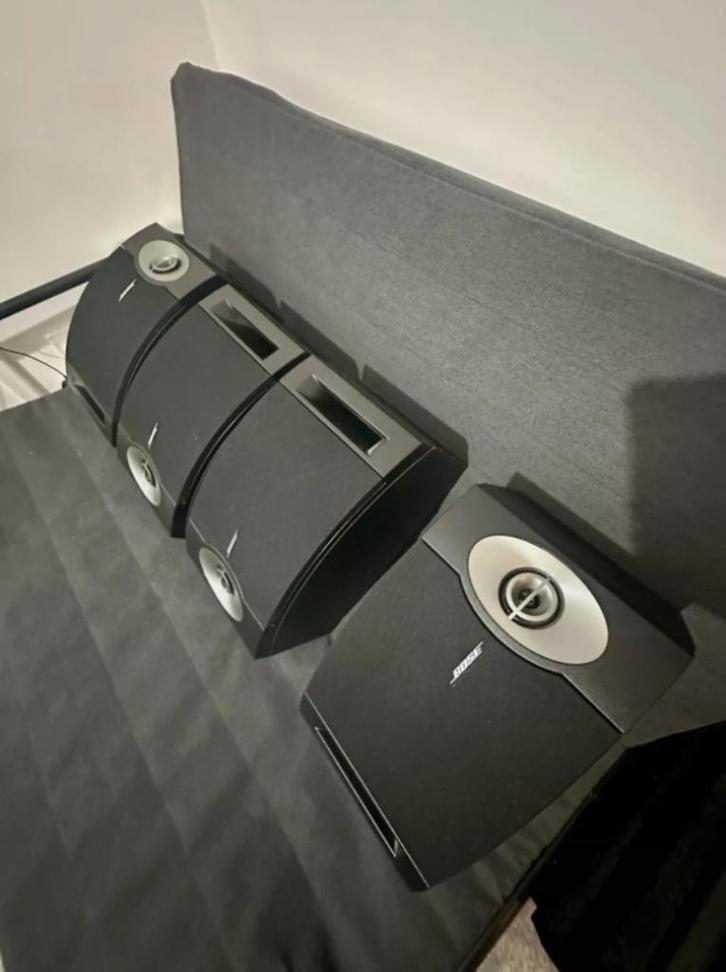 Bose 201 Series V Direct Reflecting luidspreaker stereo, Audio, Tv en Foto, Luidsprekerboxen, Gebruikt, Front, Rear of Stereo speakers