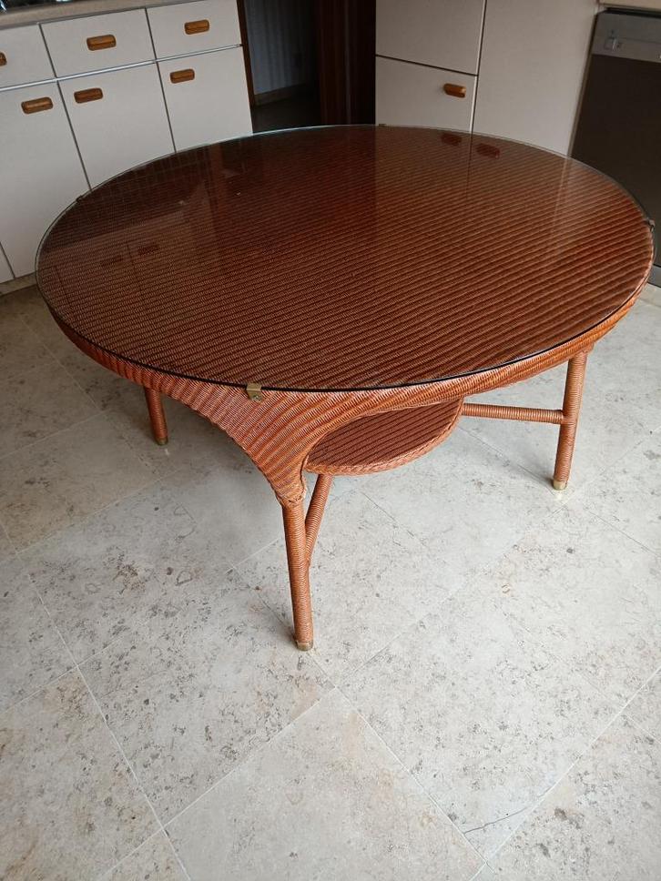 Table Vincent Sheppard, Maison & Meubles, Tables | Tables à manger, Utilisé, Rond, Autres matériaux, Enlèvement