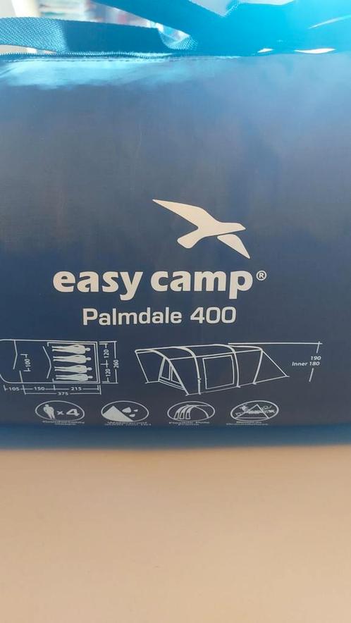 Tent 4pers dub slaapplaats leefruimte en luifel en onderzijl, Caravans en Kamperen, Tenten, Zo goed als nieuw, Ophalen