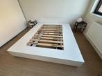 Nordli bed met lades 180x200 (met matras), Ophalen, Wit, Tweepersoons, Zo goed als nieuw