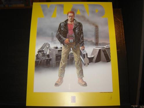 Litho Vlad - Griffo - genummerd-gesigneerd., Collections, Personnages de BD, Comme neuf, Image, Affiche ou Autocollant, Autres personnages