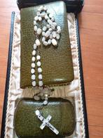 rozenkrans met witte kralen, met Bible, Handtassen en Accessoires, Manchetknopen, Ophalen of Verzenden, Zo goed als nieuw