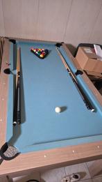 Multifunctionele Pooltafel / Eettafel / Pingpongtafel – 3-in, Sport en Fitness, Biljarten en Poolen, Ophalen, Pooltafel