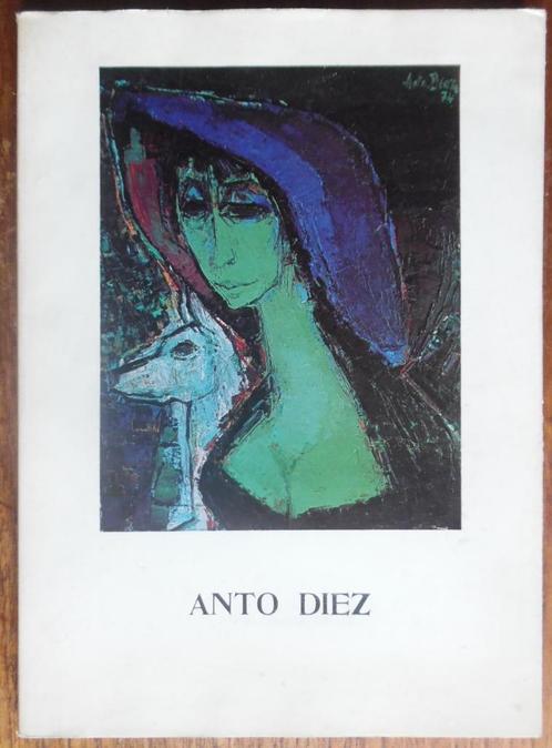 Anto Diez - Frans Vyncke - Artiestensfonds Antwerpen - 1978, Boeken, Kunst en Cultuur | Beeldend, Gelezen, Schilder- en Tekenkunst