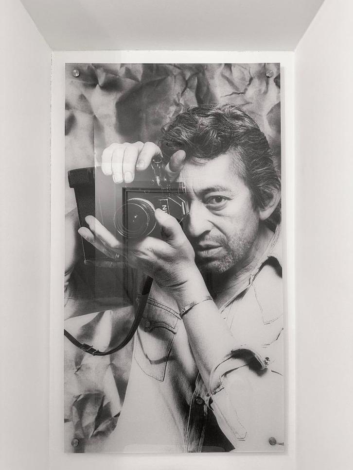 Grande impression plexi Serge Gainsbourg, Huis en Inrichting, Woonaccessoires | Wanddecoraties, Zo goed als nieuw, Ophalen
