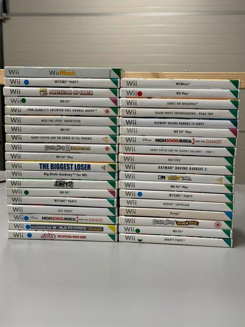 Partij 37 stuks Nintendo Wii games set spelletjes origineel, Games en Spelcomputers, Games | Nintendo Wii, Zo goed als nieuw, Ophalen of Verzenden
