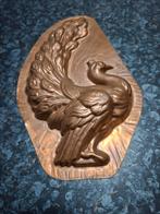 Antieke zeldzame chocoladevorm van een pauw, Antiek en Kunst, Antiek | Keukengerei, Ophalen