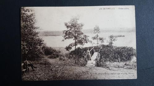 Lac de Virelles Embarcadere, Verzamelen, Postkaarten | België, Gelopen, Henegouwen, 1920 tot 1940, Ophalen of Verzenden