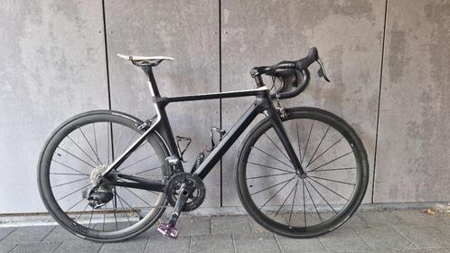 Fullcarbon racebike , SRAM force - 48 - 7kg, Fietsen en Brommers, Fietsen | Racefietsen, Carbon, Minder dan 49 cm, Ophalen