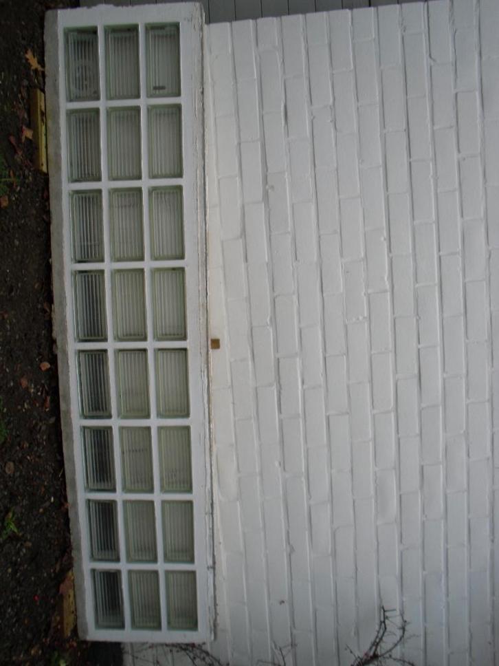 Panneau de 24 briques de verre., Doe-het-zelf en Bouw, Metselstenen, Bakstenen, Ophalen