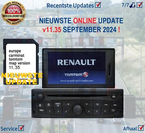 Renault sd kaart  Carminat Versie V11.35 (Sept 2024), Informatique & Logiciels, Logiciel Navigation, Mise à Jour, Enlèvement