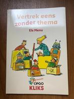 Vertrek eens zonder thema kleuteronderwijs, Boeken, Studieboeken en Cursussen, Ophalen, Zo goed als nieuw, Hogeschool