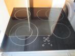 Vitrokeramische kookplaat, Elektronische apparatuur, Kookplaten, Ophalen, Keramisch, 4 kookzones, Zo goed als nieuw
