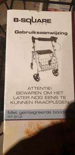 Rollator met boodschappen mandje, Ophalen, Opvouwbaar, Zo goed als nieuw
