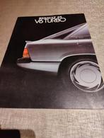 RENAULT 25 V6 Turbo brochure, Ophalen of Verzenden, Zo goed als nieuw, Renault