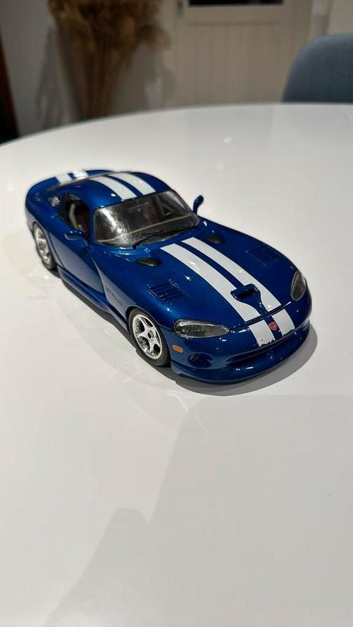 DOGGE VIPER GTS 1/18 Burago superconditie zonder doos, Hobby en Vrije tijd, Modelauto's | 1:18, Burago