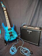 Guitare Ibanez + Ampli Boss Katana MK2, Muziek en Instrumenten, Ophalen, Zo goed als nieuw, Ibanez, Met versterker
