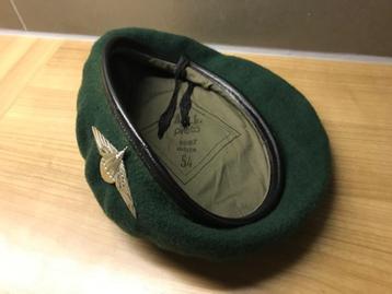 Chapeau vert Para Cdo, Enlèvement ou Envoi, Armée de terre, Casque ou Béret